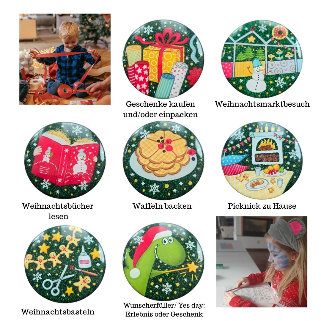 Erlebnis-Adventskalender | Erweiterung Wochenplan Winter